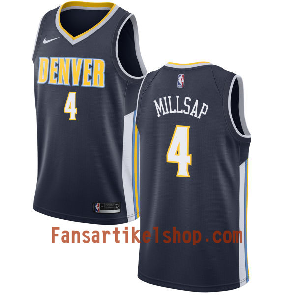NBA Denver Nuggets Trikot Paul Millsap 4 Nike 2017-18 marineblau Swingman - Herren NBA Denver Nuggets Trikot Paul Millsap 4 Nike 2017-18 marineblau Swingman - Herren